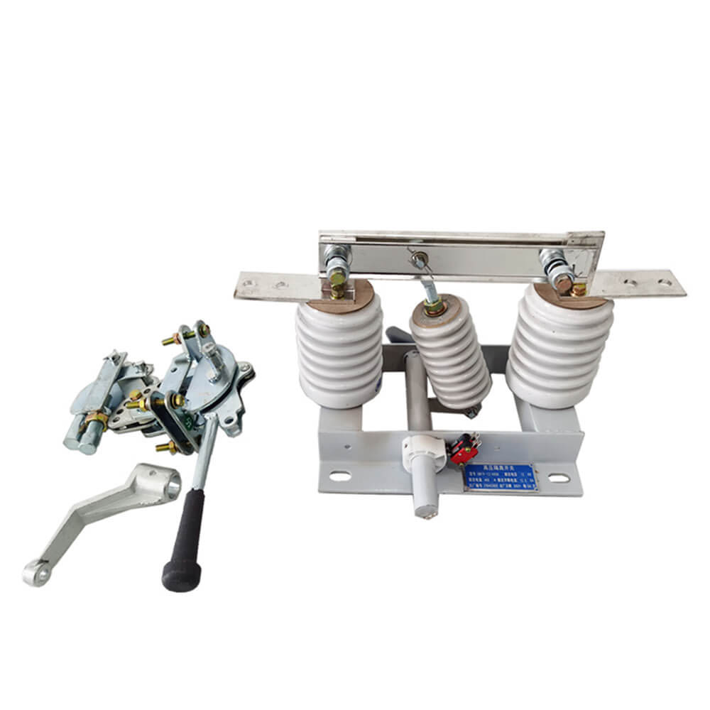 GN19-12 12 kV 400a AC / DC Interrupteur d'isolement à pôle unique avec mécanisme de fonctionnement 11KV Interrupteur de déconnexion