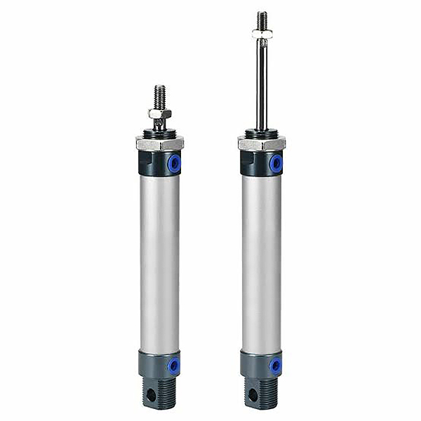 Mini cylindre en alliage d'aluminium série MAL