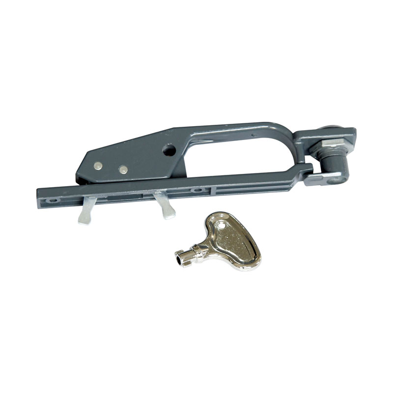 Serrure de porte à traction pour appareillage de commutation